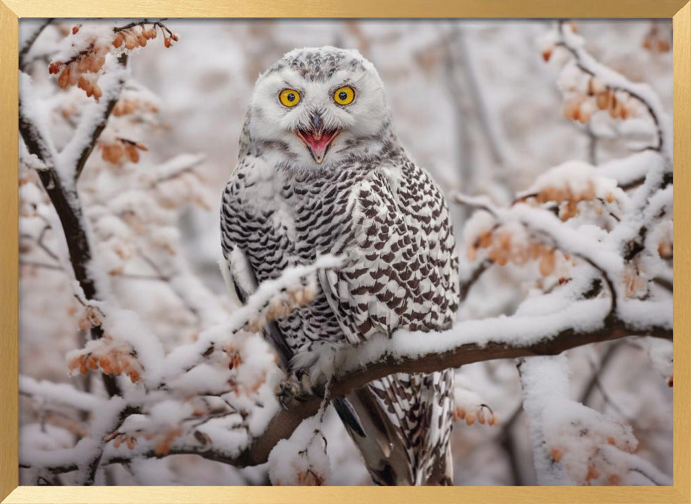 SnowOwl Poster