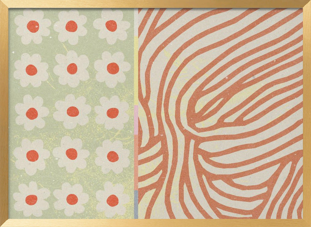 Flowers Composition 2 Poster