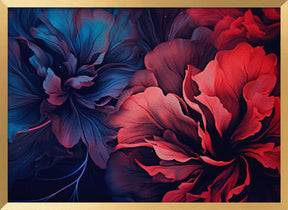 Wavily flowers Poster