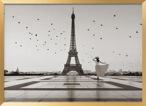 Good Morning Eiffel Poster