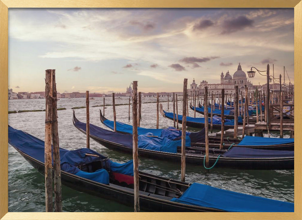 VENICE Gondolas &amp; Santa Maria della Salute Poster