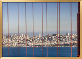 Golden Gate Bridge Panoramic View Poster