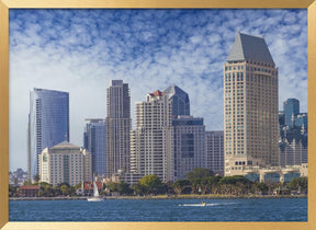 SAN DIEGO Skyline Poster