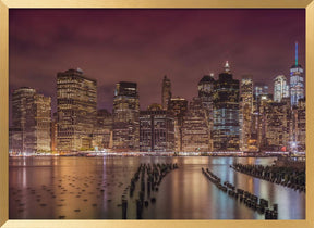 NEW YORK CITY Nightly Impressions Poster