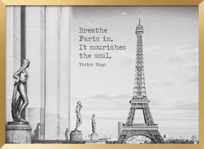 Breathe Paris in Poster