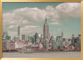 MIDTOWN MANHATTAN | urban vintage style Poster