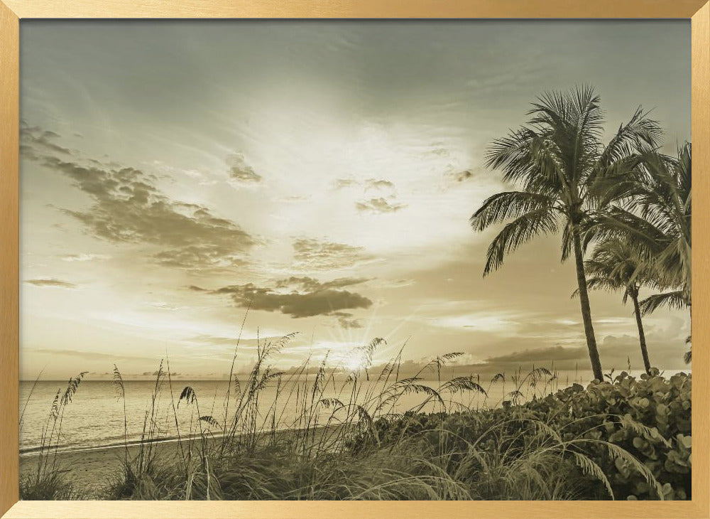 BONITA BEACH Sunset Poster