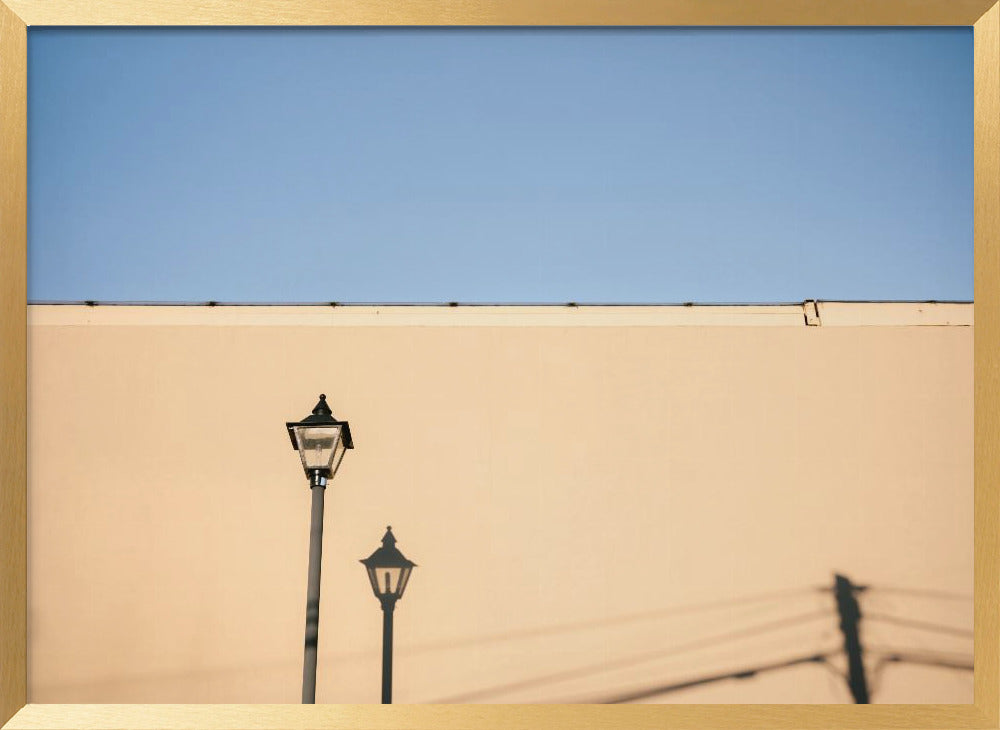 Afternoon Shadow Play | Oaxaca Mexico Poster