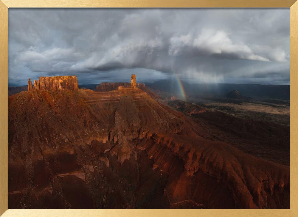 Rainbow Watcher Poster