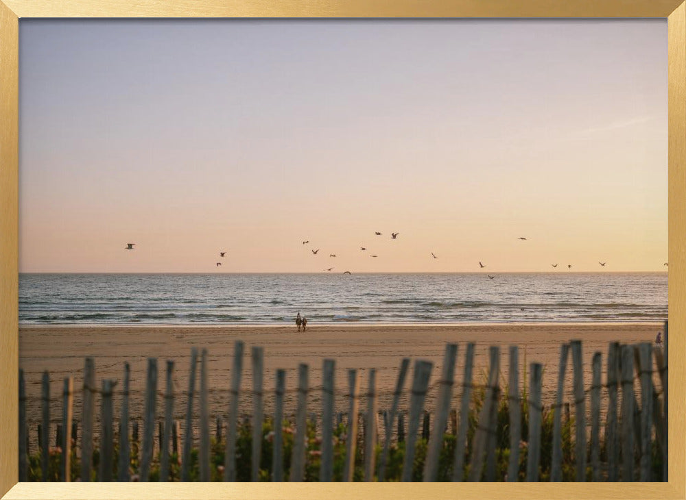 Moroccan Coast Sunset Poster