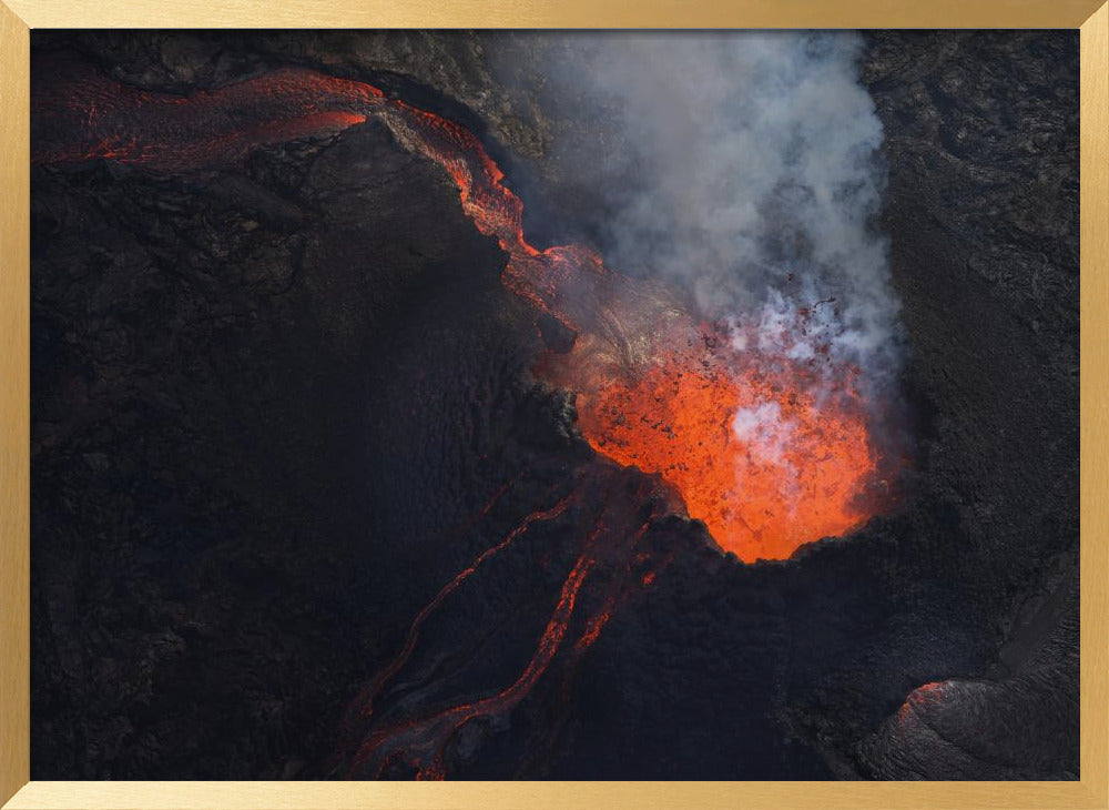 Volcano Poster