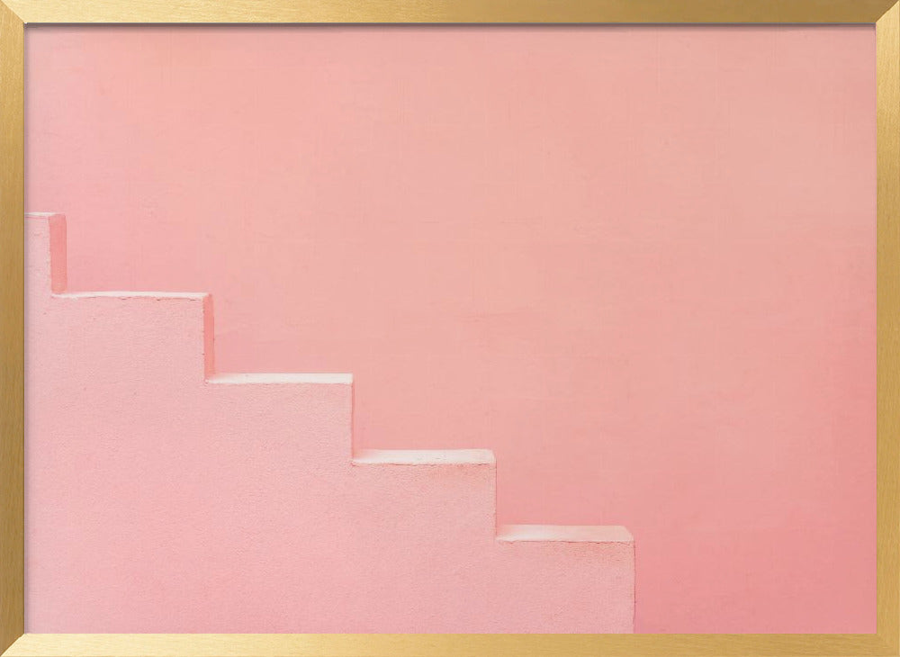 Muralla Roja In Pink Poster