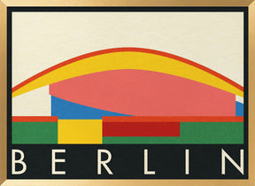 Berlin Hkw Poster