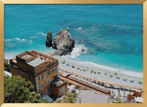 Monterosso al Mare From Above Poster