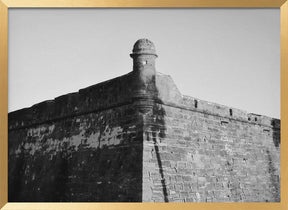 Castillo de San Marcos Shadows Poster