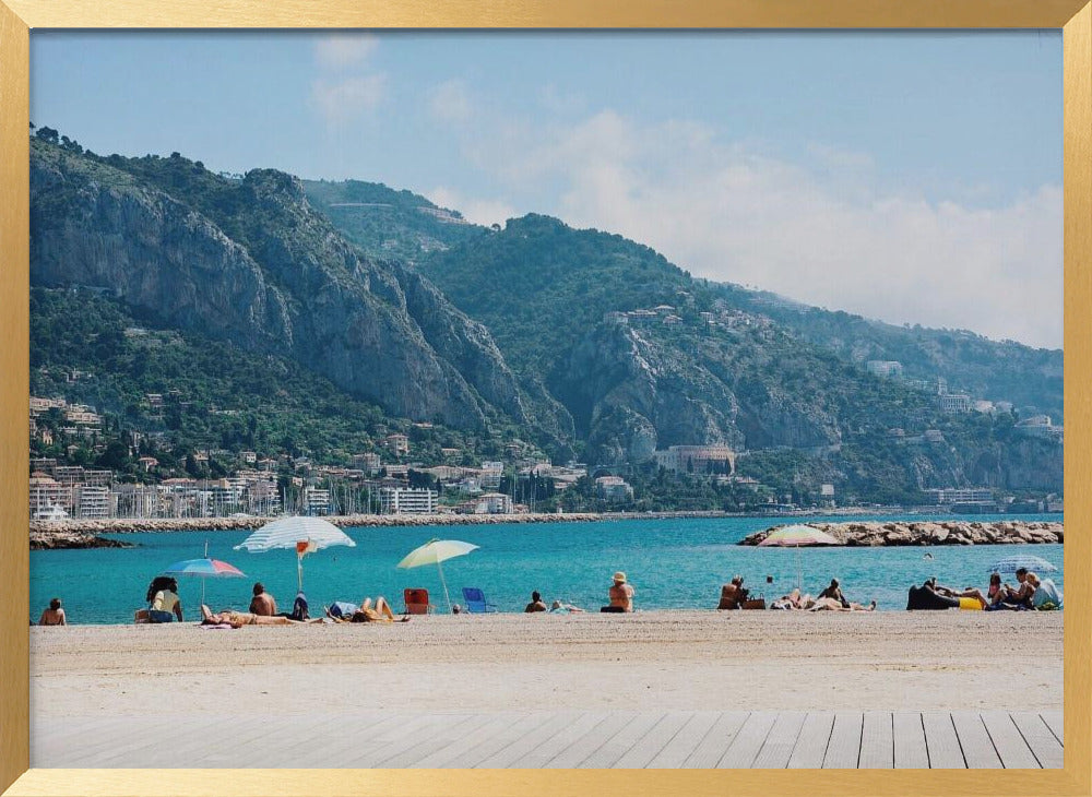 Menton Promenade Poster