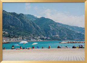 Menton Promenade Poster