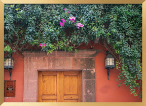 San Miguel de Allende Architecture Poster