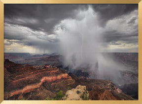 Storm at The Canyon Poster