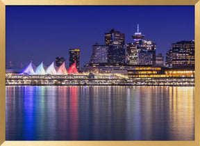 Charming Evening Impression from Vancouver Poster