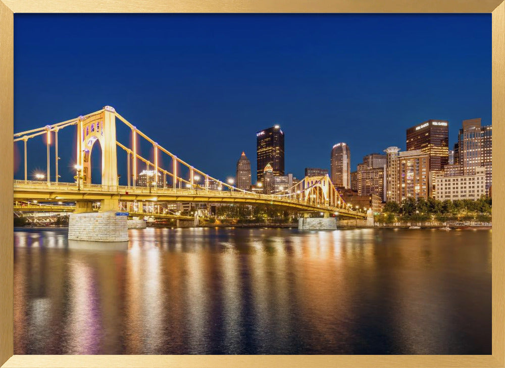 Andy Warhol Bridge, Pittsburgh Poster