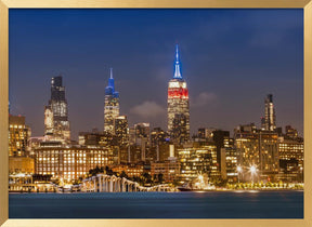 Impressive Midtown Manhattan Skyline with Little Island Poster