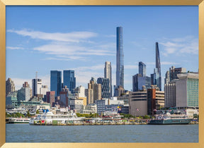 Western Midtown Manhattan Skyline Poster