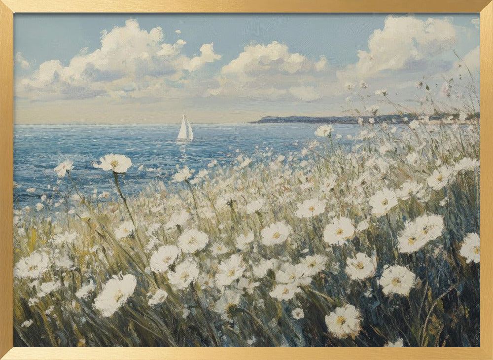 Wild Flowers Field Poster