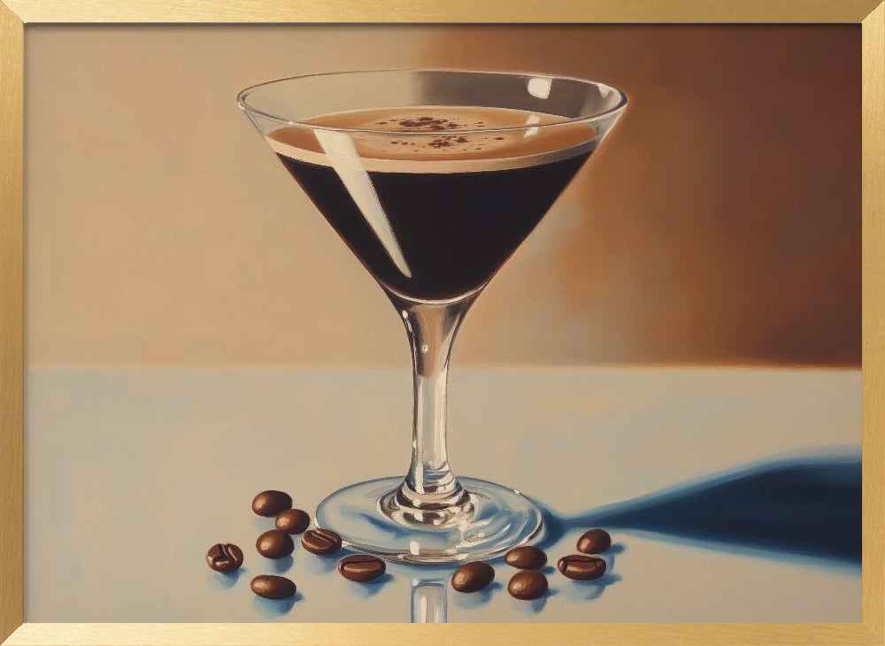 Espresso Martini Cocktail Poster