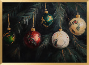 Christmas Ornaments Poster