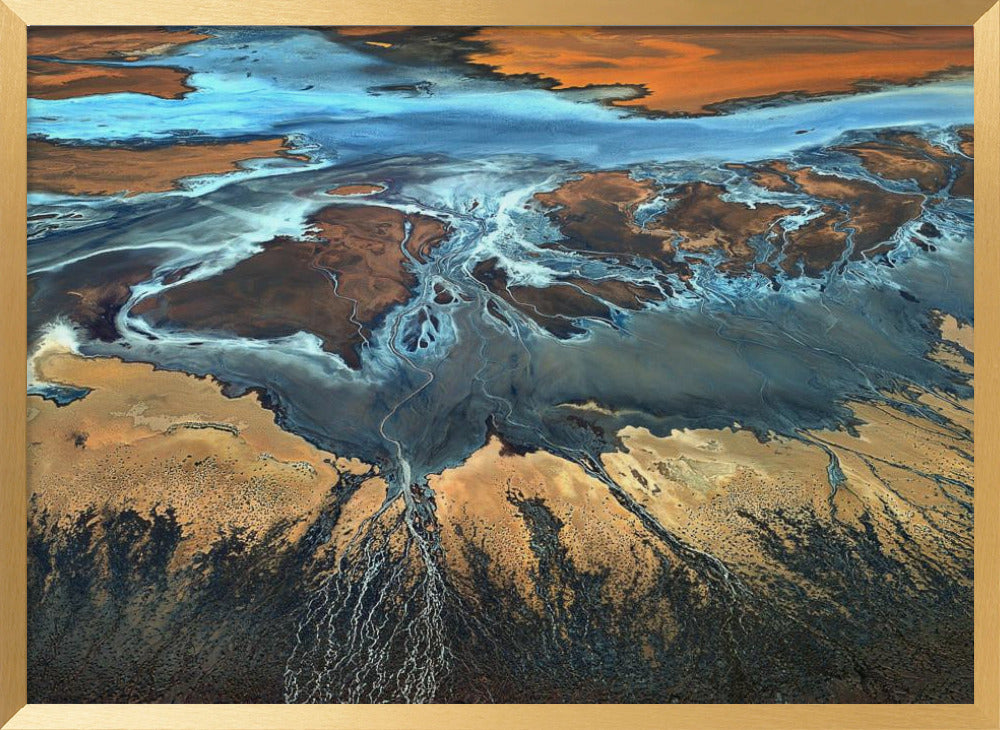 California Aerial - The Desert From Above Poster