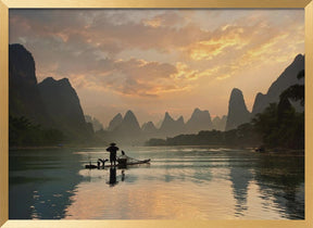 Golden Li River Poster