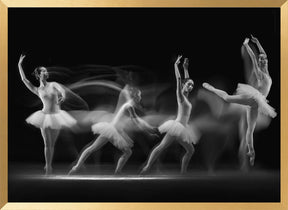 Balerina Art Wave Poster