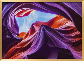 Magical Lower Antelope Canyon Poster