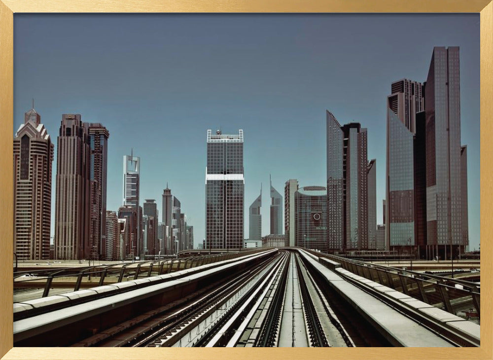 Dubai Metro Poster