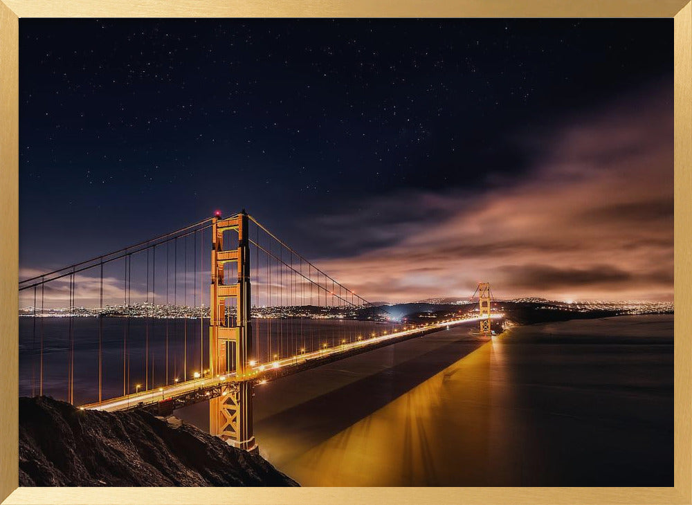 Golden Gate to Stars Poster