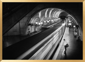 Paris Metro Poster