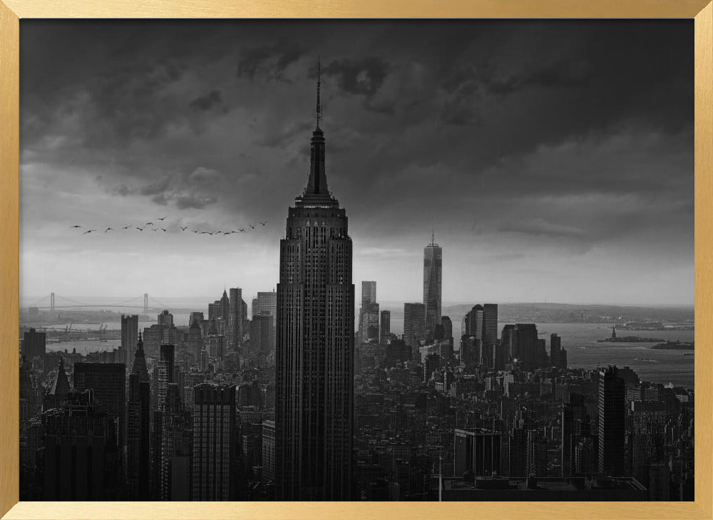 New York Rockefeller View Poster