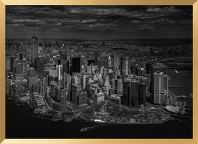 Manhattan - bird's eye view Poster