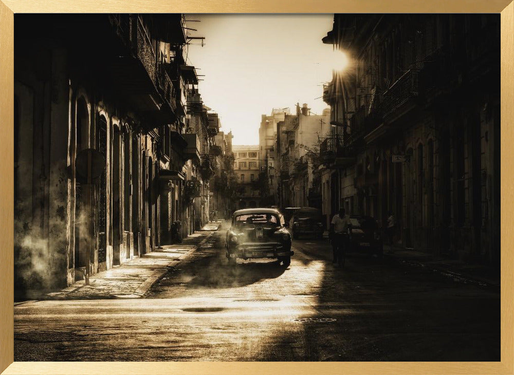 Mystic morning in Havana... Poster