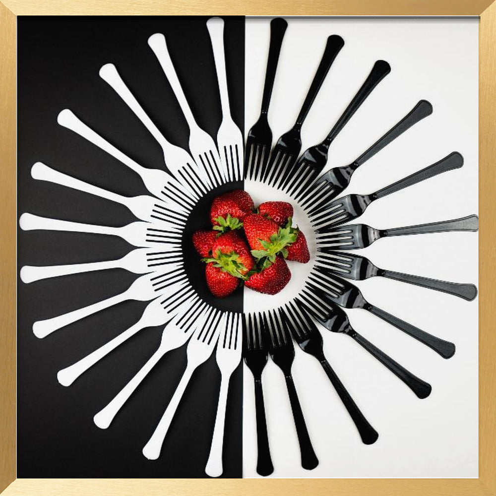 Strawberry Designs Poster