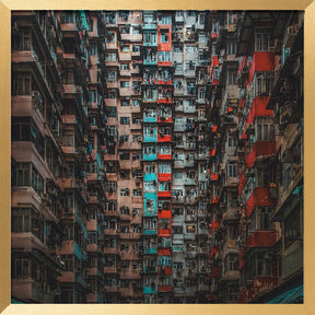 Apartments in Hong Kong Poster