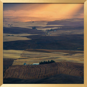 Palouse Impression Poster