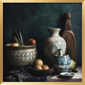 Moroccan Still Life No 1 Poster