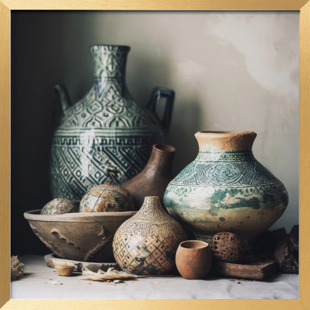 Moroccan Still Life No 11 Poster