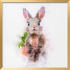 Baby Rabbit Poster