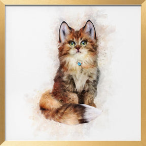 Baby Cat Poster