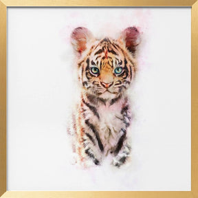 Baby Tiger Poster