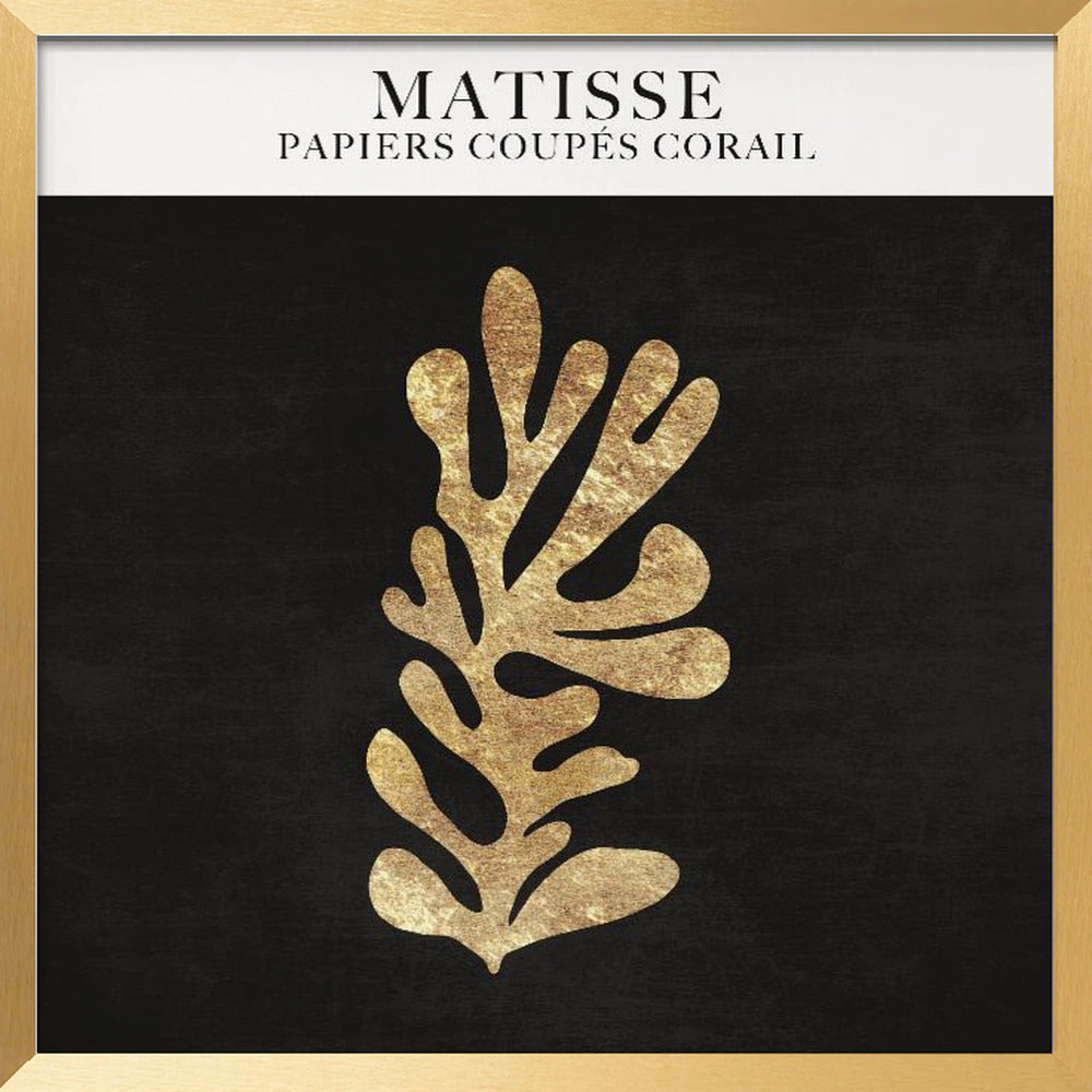 Papier Découpé Coral Poster