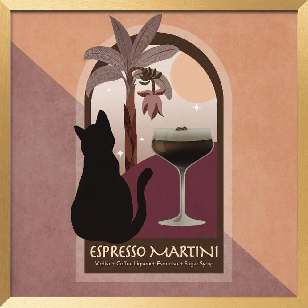 Kokteyl Ezpresso Martini Poster